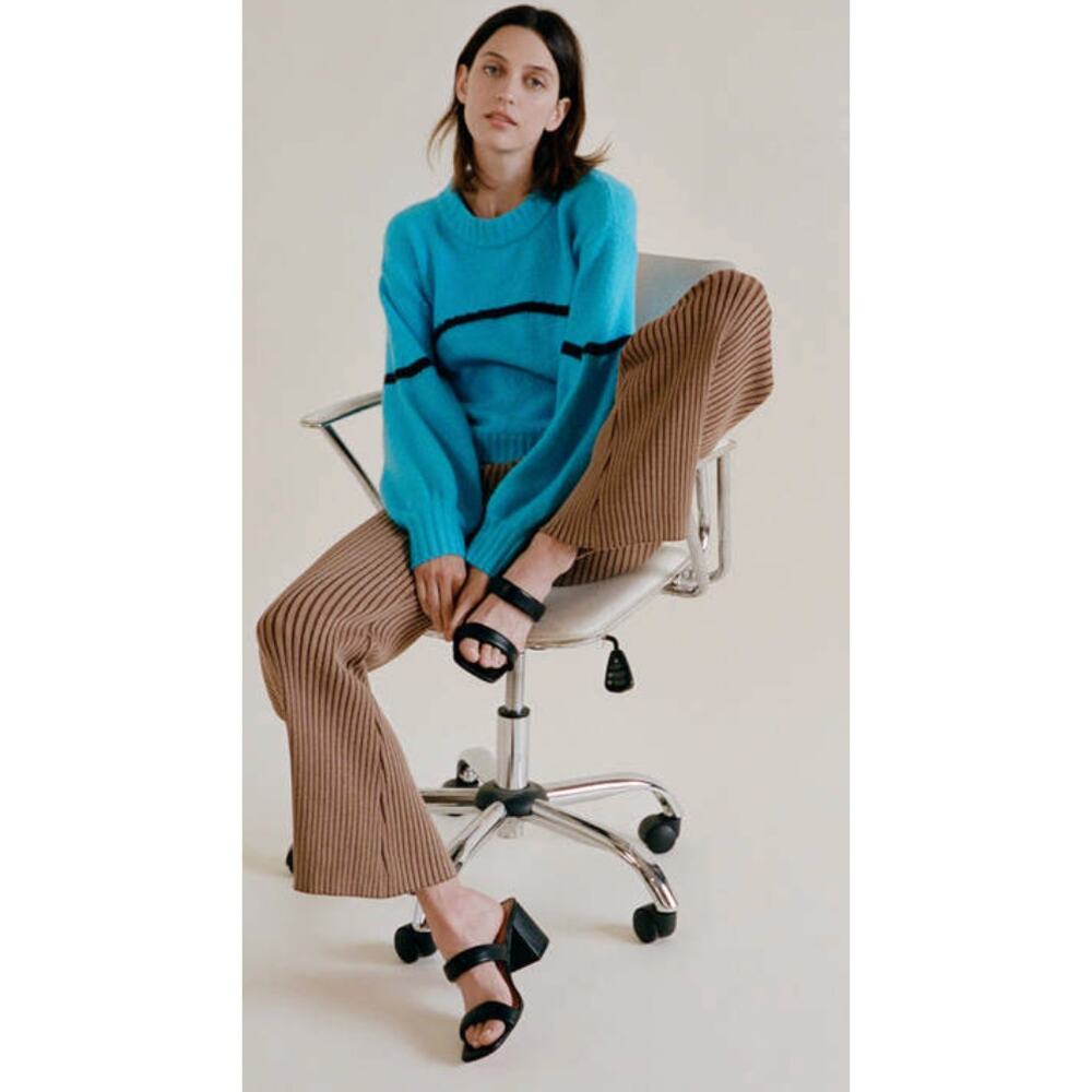 Rationalle Blue tamara tie back Sweater